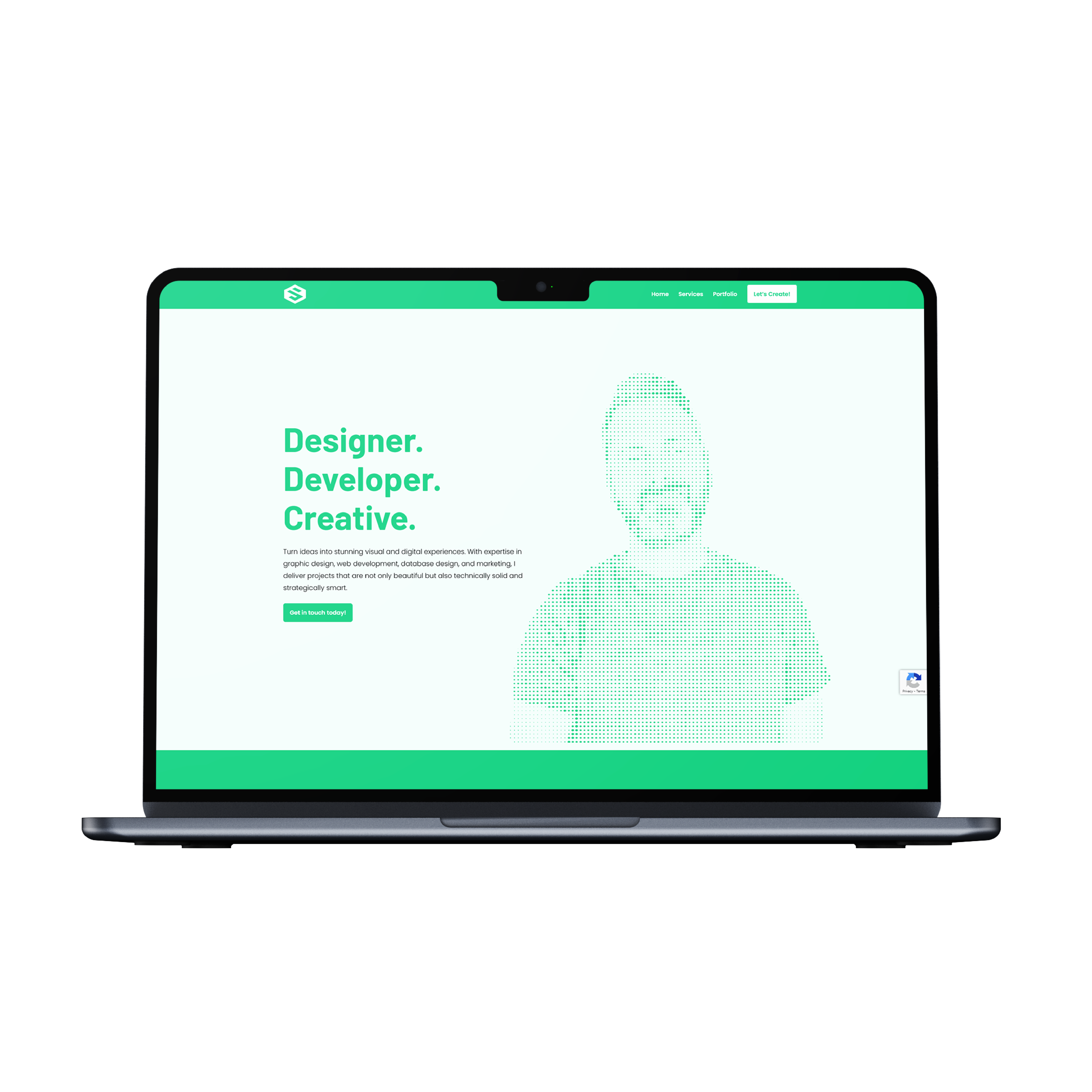 Personal Branding Website Desktop